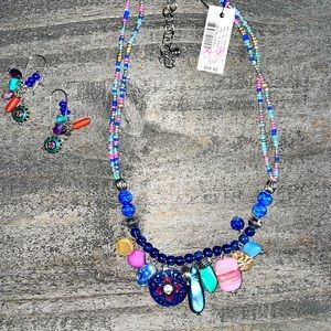 NWT Necklace & Earrings Set (Chico’s)